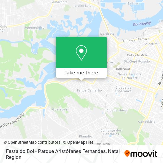 Festa do Boi - Parque Aristófanes Fernandes map