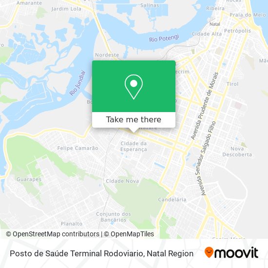 Posto de Saúde Terminal Rodoviario map