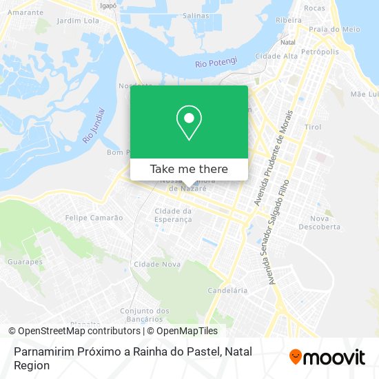 Parnamirim Próximo a Rainha do Pastel map