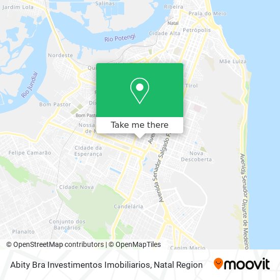 Abity Bra Investimentos Imobiliarios map