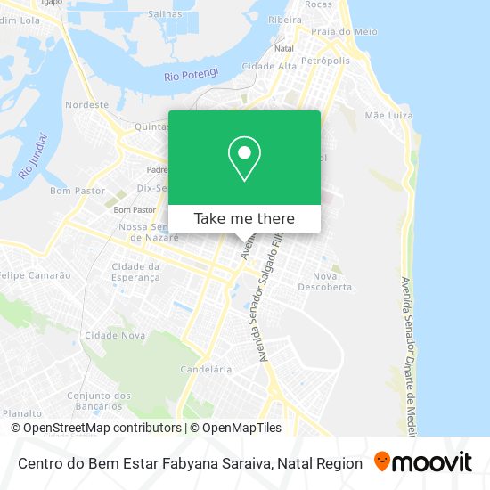 Centro do Bem Estar Fabyana Saraiva map