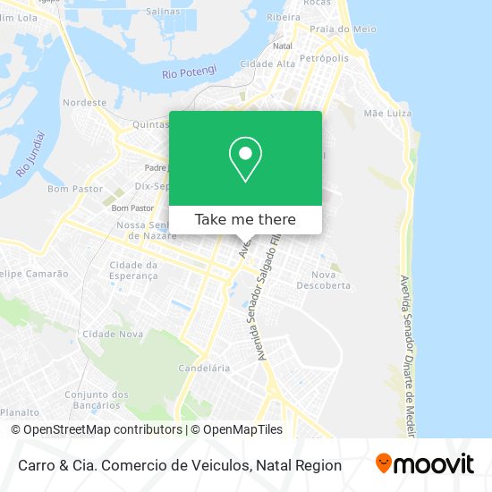Carro & Cia. Comercio de Veiculos map
