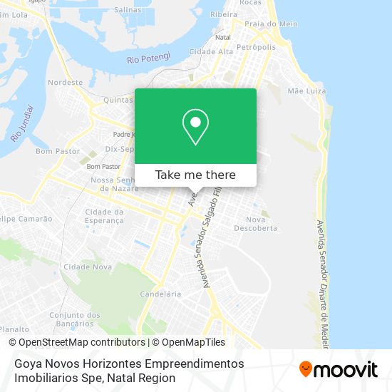 Goya Novos Horizontes Empreendimentos Imobiliarios Spe map