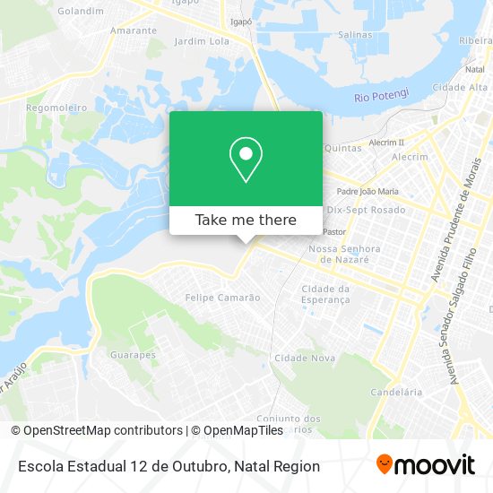 Escola Estadual 12 de Outubro map