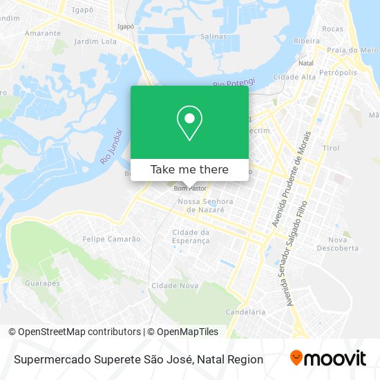 Mapa Supermercado Superete São José