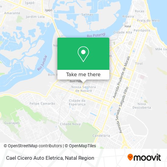 Cael Cicero Auto Eletrica map