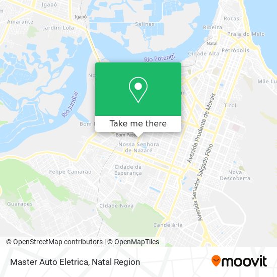 Master Auto Eletrica map