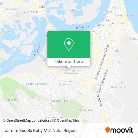 Jardim Escola Baby Mel map