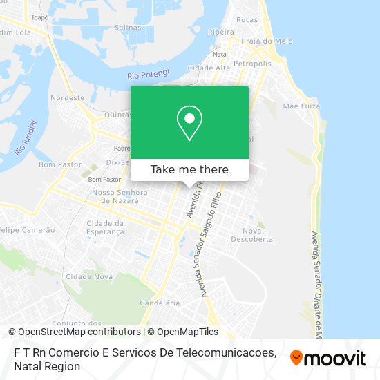 F T Rn Comercio E Servicos De Telecomunicacoes map