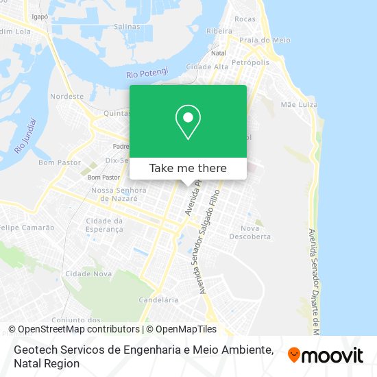 Geotech Servicos de Engenharia e Meio Ambiente map