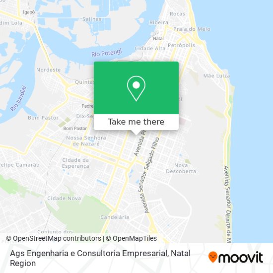 Mapa Ags Engenharia e Consultoria Empresarial