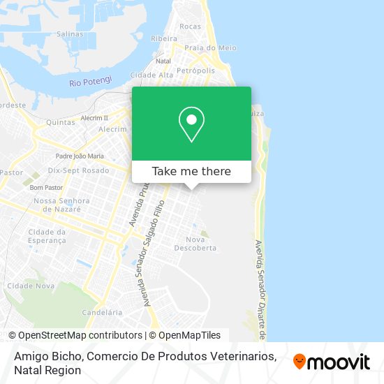 Amigo Bicho, Comercio De Produtos Veterinarios map