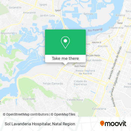 Sol Lavanderia Hospitalar map