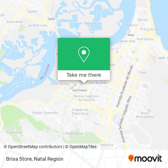 Brisa Store map