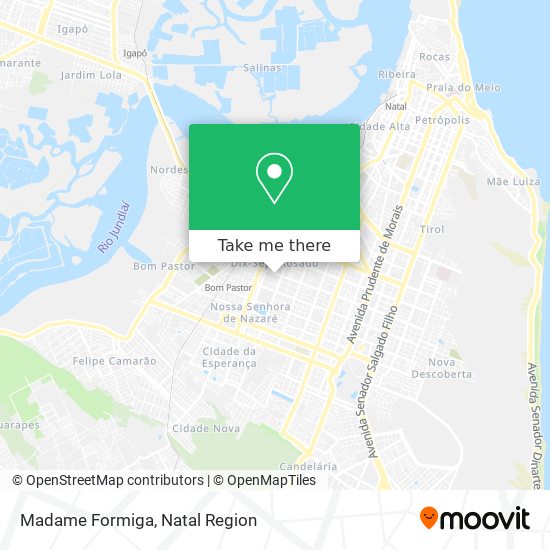 Madame Formiga map