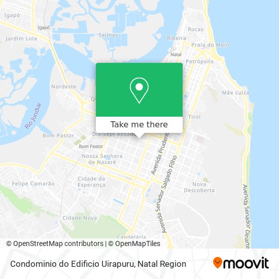 Condominio do Edificio Uirapuru map