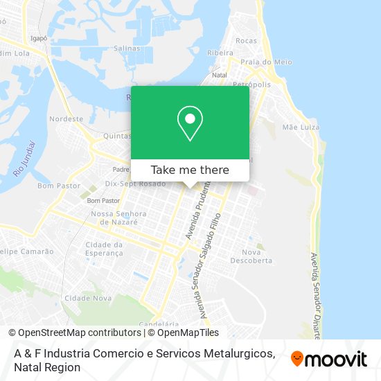 A & F Industria Comercio e Servicos Metalurgicos map