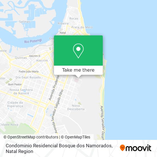 Condominio Residencial Bosque dos Namorados map