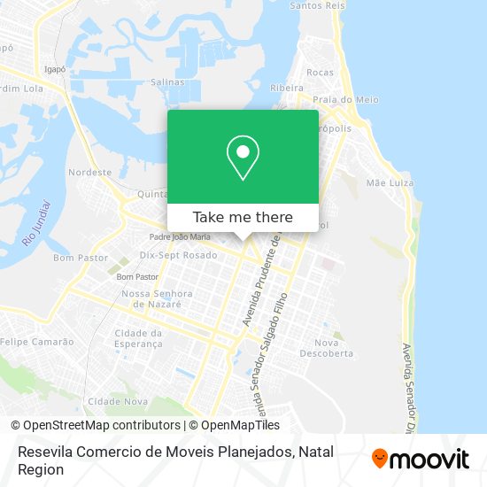 Resevila Comercio de Moveis Planejados map