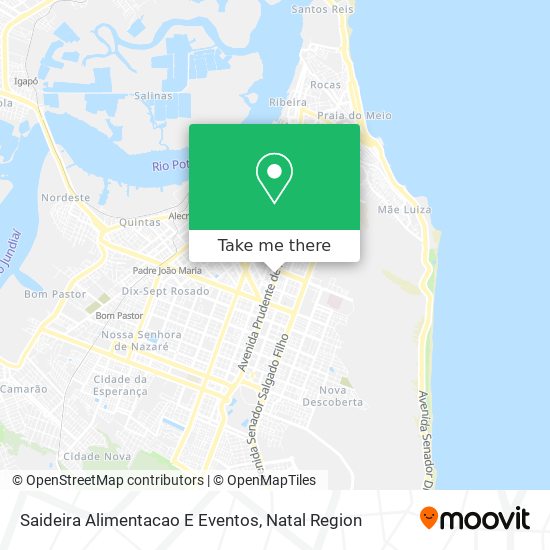 Saideira Alimentacao E Eventos map