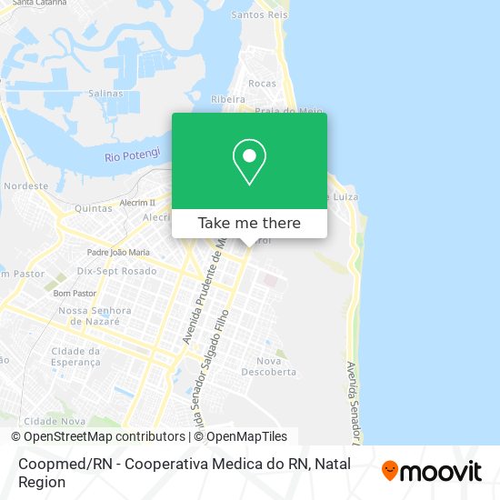 Coopmed / RN - Cooperativa Medica do RN map