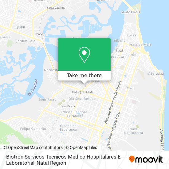 Biotron Servicos Tecnicos Medico Hospitalares E Laboratorial map