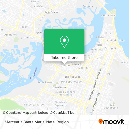 Mercearia Santa Maria map