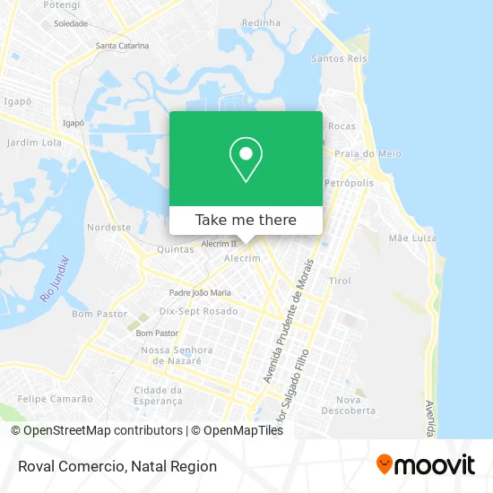 Roval Comercio map