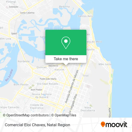 Comercial Eloi Chaves map