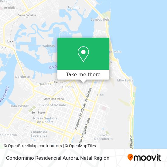 Condominio Residencial Aurora map