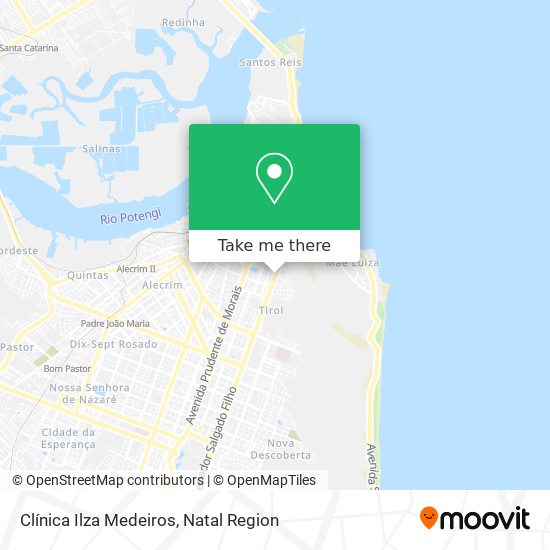 Clínica Ilza Medeiros map