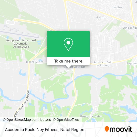 Academia Paulo Ney Fitness map