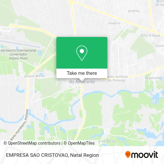 EMPRESA SAO CRISTOVAO map