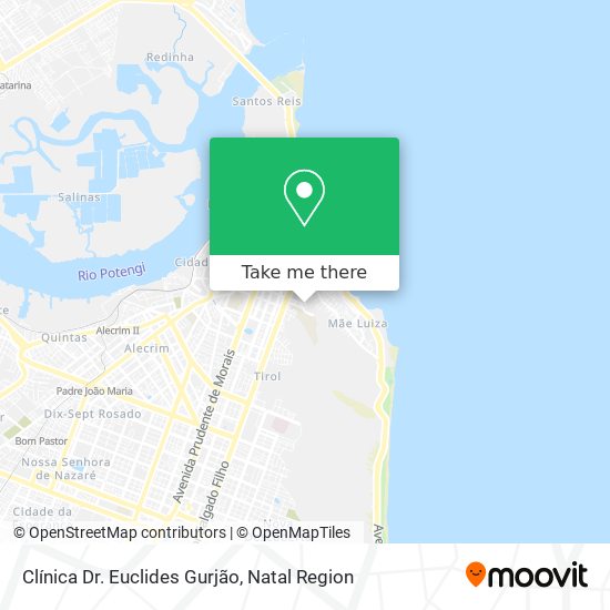 Clínica Dr. Euclides Gurjão map