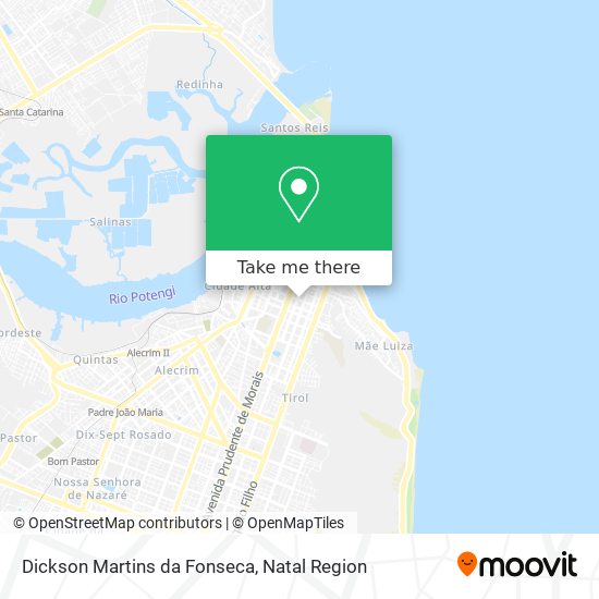 Dickson Martins da Fonseca map