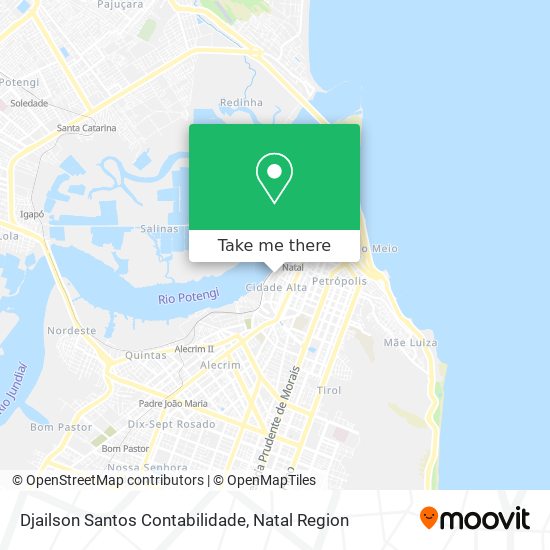 Djailson Santos Contabilidade map