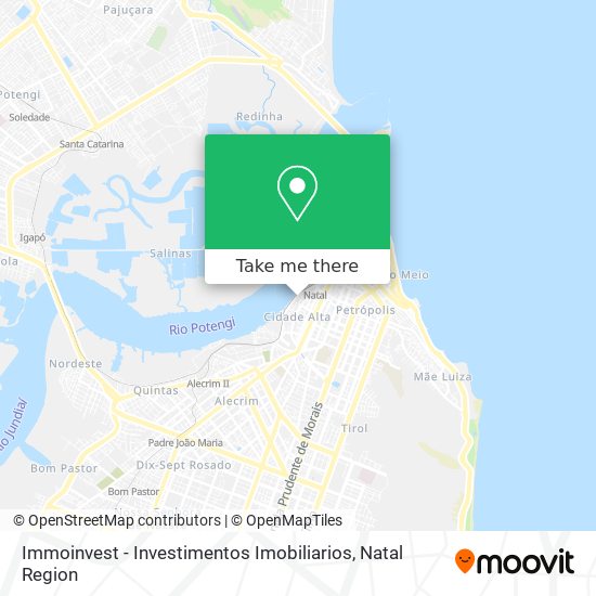 Mapa Immoinvest - Investimentos Imobiliarios