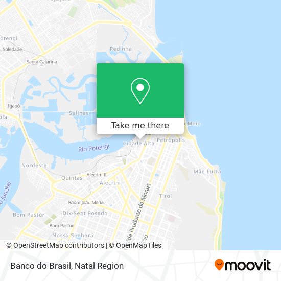 Banco do Brasil map