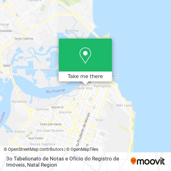 Mapa 3o Tabelionato de Notas e Ofício do Registro de Imóveis