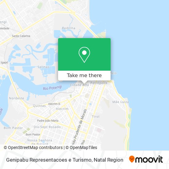 Genipabu Representacoes e Turismo map