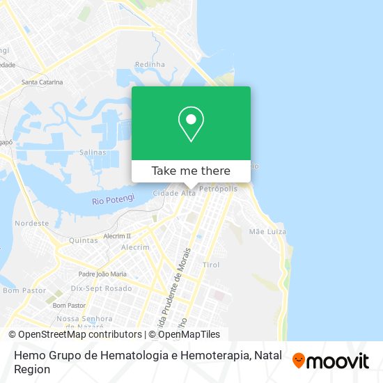 Mapa Hemo Grupo de Hematologia e Hemoterapia