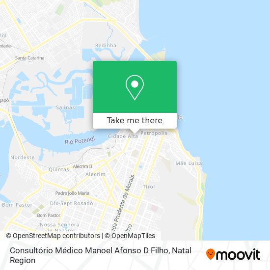 Consultório Médico Manoel Afonso D Filho map