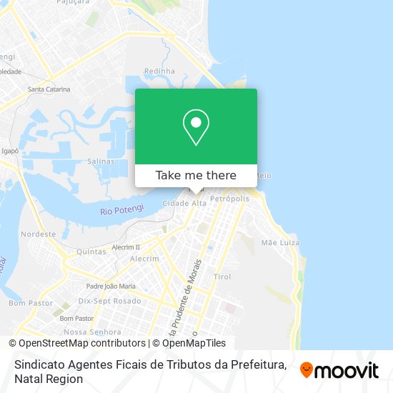 Sindicato Agentes Ficais de Tributos da Prefeitura map