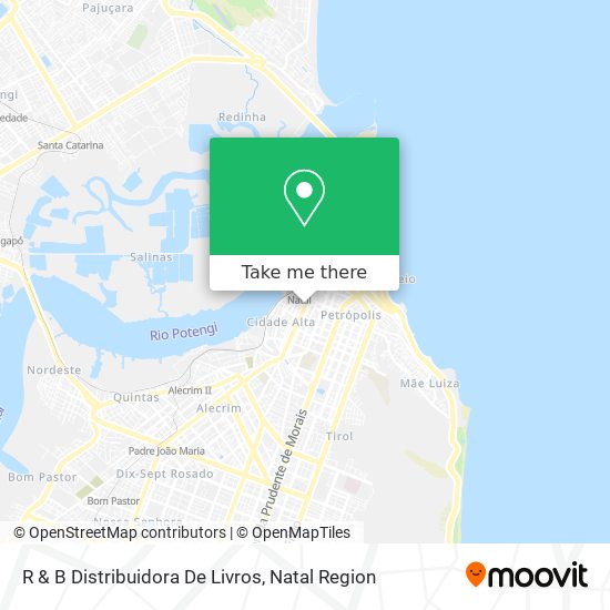 R & B Distribuidora De Livros map