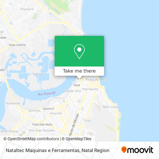 Nataltec Maquinas e Ferramentas map
