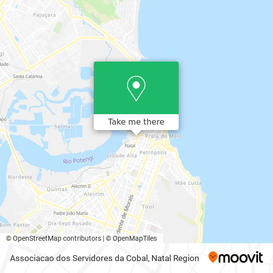 Associacao dos Servidores da Cobal map