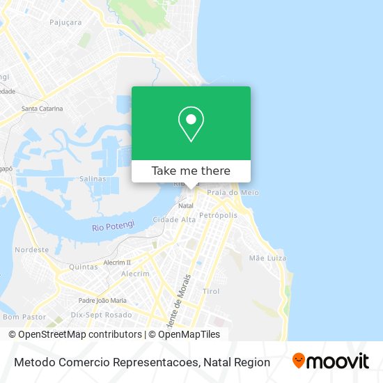 Metodo Comercio Representacoes map