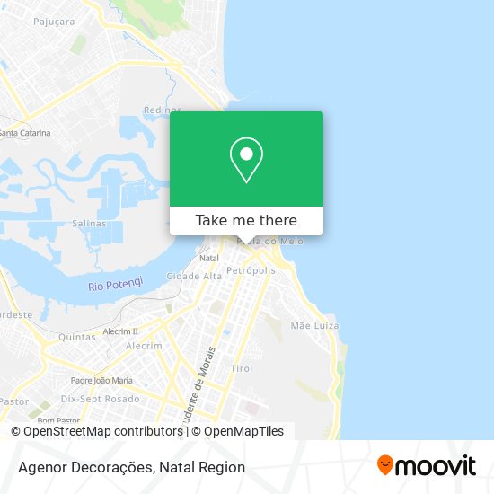 Agenor Decorações map