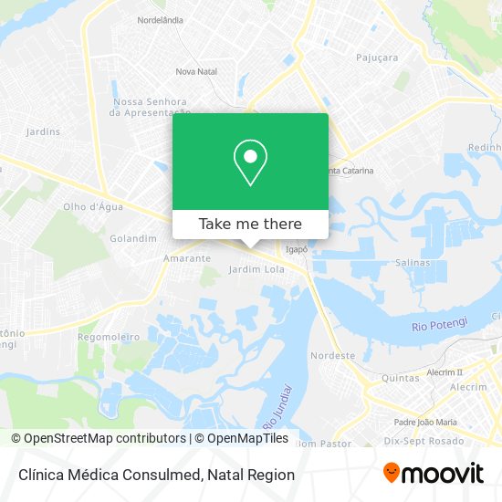 Clínica Médica Consulmed map