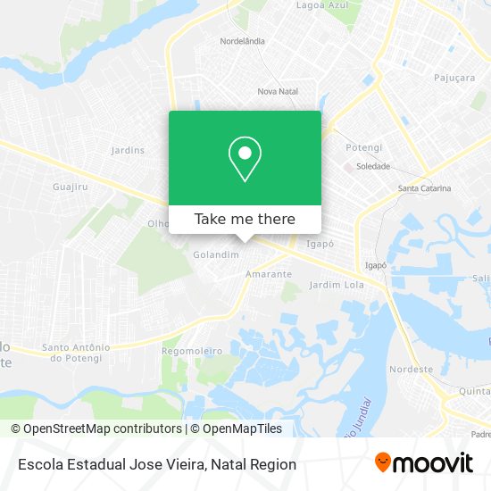 Escola Estadual Jose Vieira map